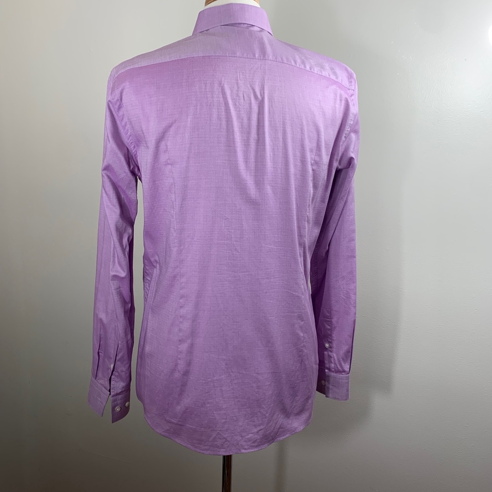 Hugo Boss Isko Dotted Dress Shirt NWOT - Picture 3 of 7